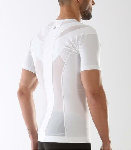 POSTURE SHIRT® FOR MEN - ZIPPER WHITE